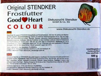Stendker Diskusfutter GoodHeart Colour Fischfutter 7 x 500 g