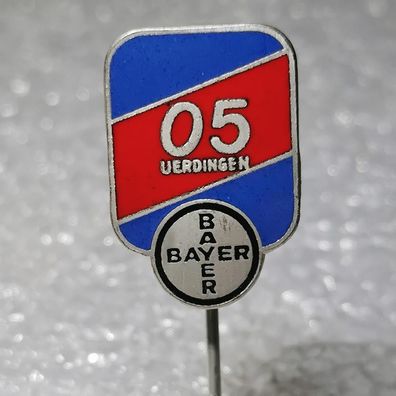 Fussball Anstecknadel - FC Bayer 05 Uerdingen - FV Niederrhein - Kreis Krefeld