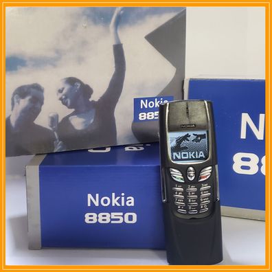 Nokia 8850 Ohne Simlock Handy Schwarz Wie Neu