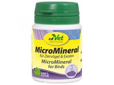 cdVet MicroMineral für Ziervögel & Exoten 25 g