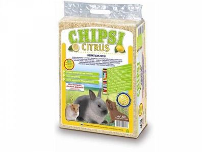 Chipsi Citrus Heimtierstreu für Nager 60 Liter