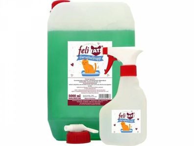 feliTATZ GeruchsStopp Reinigungsmittel für Katzentoiletten 5 Liter