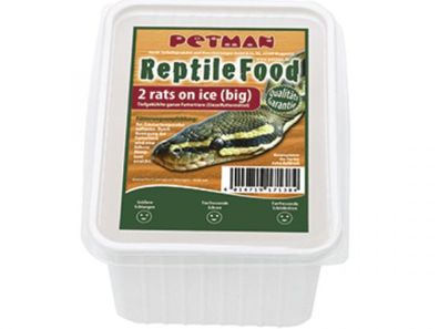 Petman Rats on Ice Ratte Big XL Reptilienfutter 2 x 2 Stück