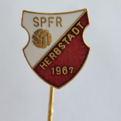 Fussball Anstecknadel Sportfreunde Herbstadt 1967 FV Bayern Unterfranken Rhön