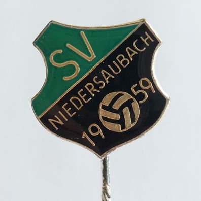 Fussball Anstecknadel SV Niedersaubach 1959 FV Saarland Kreis Nordsaar