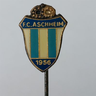 Fussball Anstecknadel FC Aschheim 1956 FV Bayern Oberbayern Kreis München