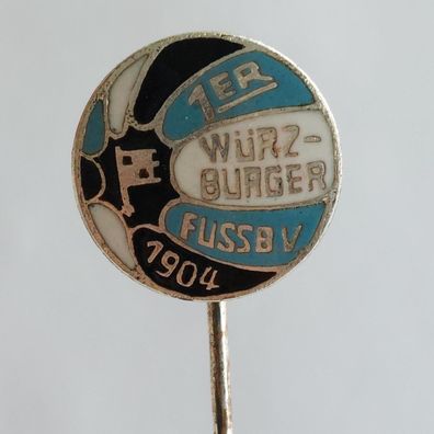 Fussball Anstecknadel 1. Würzburger FV 1904 FV Bayern Unterfranken Kreis Würzburg