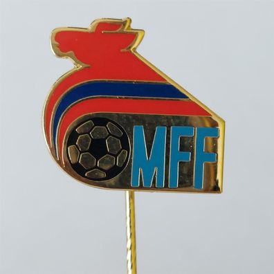 Fussball Anstecknadel Fussballverband Mongolei F.A. Verband Asien