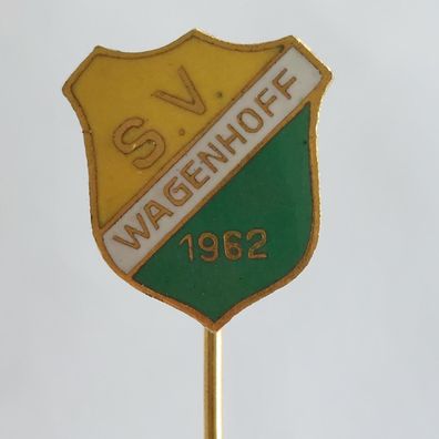 Fussball Anstecknadel SV Wagenhoff 1962 FV Niedersachsen Kreis Gifhorn
