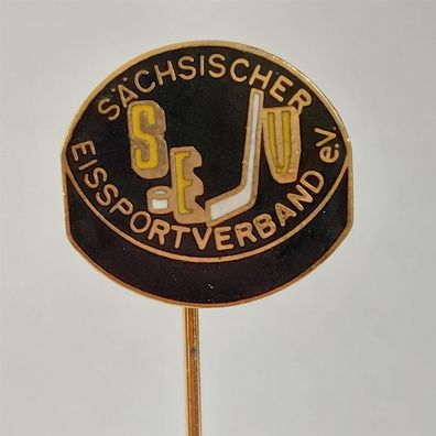 Eishockey Anstecknadel Sächsischer Eissportverband SEV Sachsen Verband