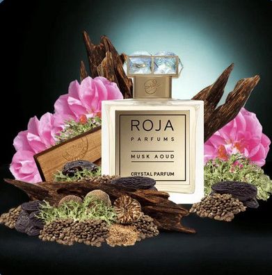 Roja Parfums / Musk Oud Crystal Parfum - Parfumprobe/ Zerstäuber
