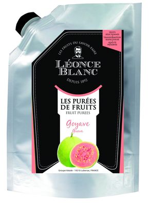 Leonce Blanc Guave-Frucht-Püree 1kg exotische Zitrusfrucht süß-säuerliche Guaven