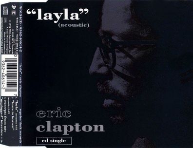 CD-Maxi: Eric Clapton: layla (acoustic) (1992) Reprise Records W0134CD -9362-40614-2
