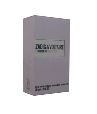 Zadig & Voltaire This is her Undressed Eau de Parfum edp 30ml