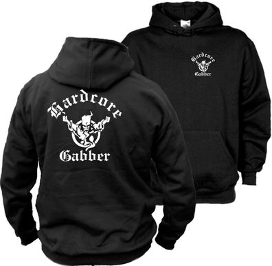 Hardcore Kapuzenpullover ( Motiv 1 ) Gabber Hoodie- Wizzard Angerfist - MOH Hoodie