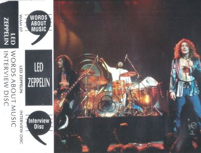 CD: Led Zeppelin: Words About Music - Interview Disc (1992) WAM 07 Unofficial Release
