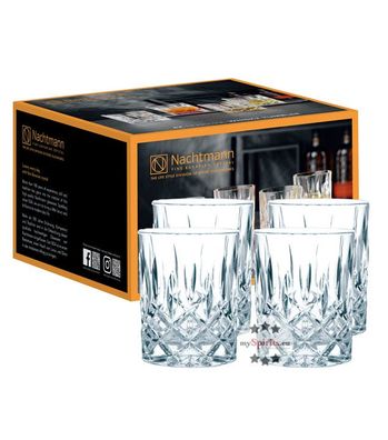 4 x Nachtmann Noblesse Tumbler Glas (, 0,5 Liter) (, hide)