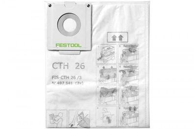 Festool Sicherheitsfiltersack FIS-CTH 48/3 Nr. 497542