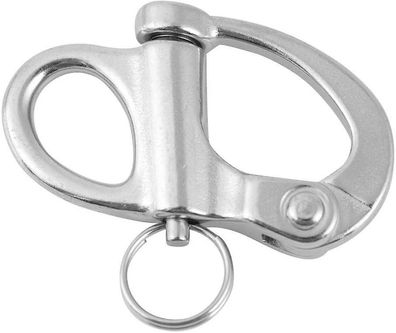 316 Edelstahl Swivel Quick Connect Swivel Snap Schäkel fér Kajak Kanu Yachting