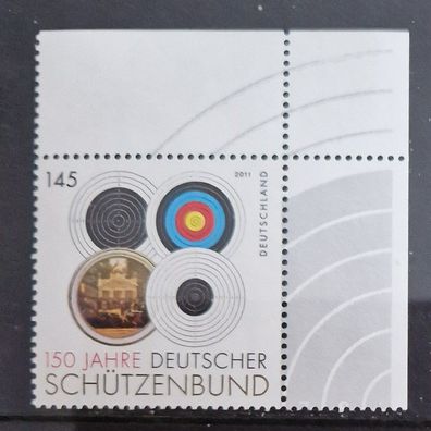 BRD - MiNr. 2881 - 150 Jahre Deutscher Schützenbund