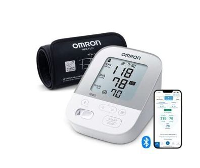 OMRON X4 Smart Automatisches Blutdruckmessgerät mit App Klinisch validiert
