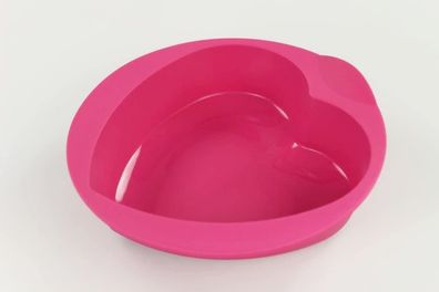Tupperware Backen Silikonform Herz pink Silikon Form Silikonherz Torte Easyplus