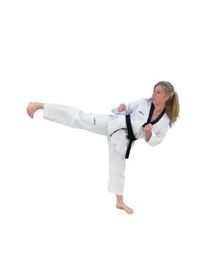 Orkan Taekwondo Anzug Premiere schwarzes Revers