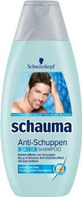 Schwarzkopf Schauma Anti Schuppen classic Shampoo, 2er Pack (2 x 400 ml)