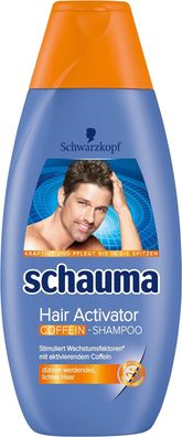 Schauma Hair Activator Coffein Shampoo, 2er Pack (2 x 400 ml)
