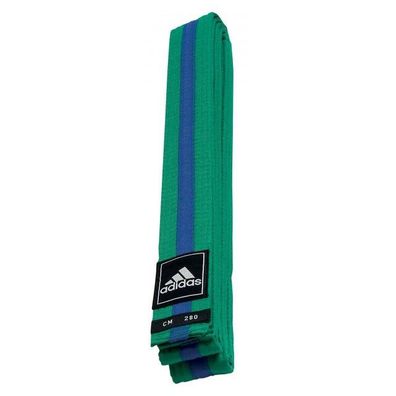 Adidas Budogürtel getreift grün/ blau/ grün