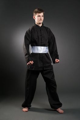 Orkan Kung Fu Anzug schwarz