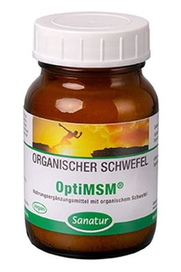 OptiMSM® Granulat Nahrungsergänzungsmittel mit organischem Schwefel, 190 g Glas