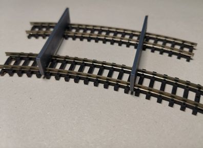 5 X Gleisabstandslehren - Spur N | 1:160