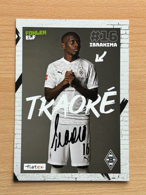 Ibrahima Traoré Borussia Mönchengladbach Autogrammkarte original signiert #S121