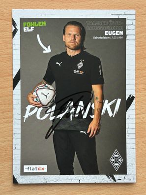 Eugen Polanski Borussia Mönchengladbach Autogrammkarte original signiert #S145
