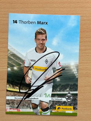 Thorben Marx Borussia Mönchengladbach Autogrammkarte original signiert #S162