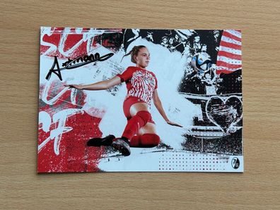 Alina Axtmann SC Freiburg Autogrammkarte original signiert #S78