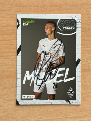 Torben Musel Borussia Mönchengladbach Autogrammkarte original signiert #S130
