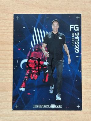 Frederik Gössling RB Leipzig Autogrammkarte original signiert #S56