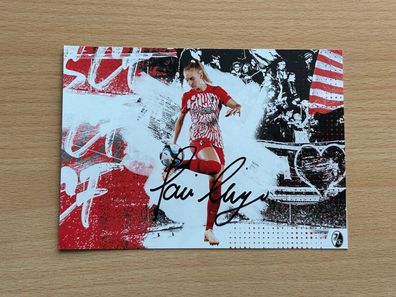 Janina Minge SC Freiburg Autogrammkarte original signiert #S82