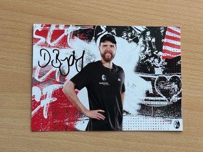 Dominik Bergdorf SC Freiburg Autogrammkarte original signiert #S105