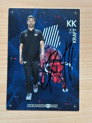 Kai Kraft RB Leipzig Autogrammkarte original signiert #S55
