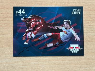 Kevin Kampl RB Leipzig Autogrammkarte original signiert #S71