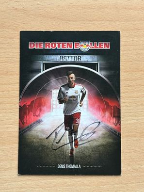 Denis Thomalla RB Leipzig Autogrammkarte original signiert #S51