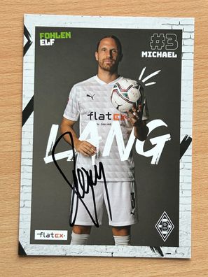 Michael Lang Borussia Mönchengladbach Autogrammkarte original signiert #S113