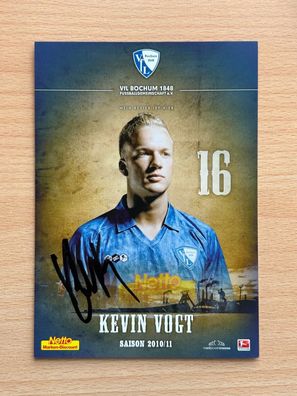 Kevin Vogt VfL Bochum Autogrammkarte original signiert #S262