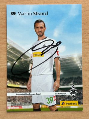 Martin Stranzl Borussia Mönchengladbach Autogrammkarte original signiert #S156
