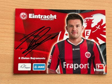Zlatan Bajramovic Eintracht Frankfurt Autogrammkarte original signiert #S354