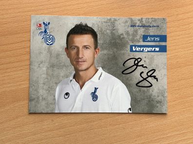 Jens Vergers MSV Duisburg Autogrammkarte original signiert #S327