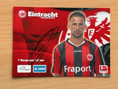 Benjamin Köhler Eintracht Frankfurt Autogrammkarte original signiert #S345